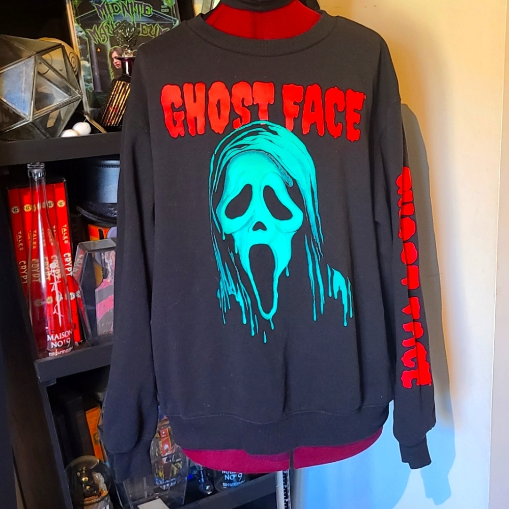 Original Ghost Face Scream Long Sleeve Sweatshirt